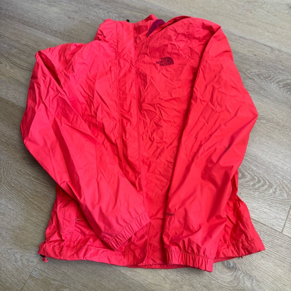 The North Face Lightweight Red Windbreaker Jacket